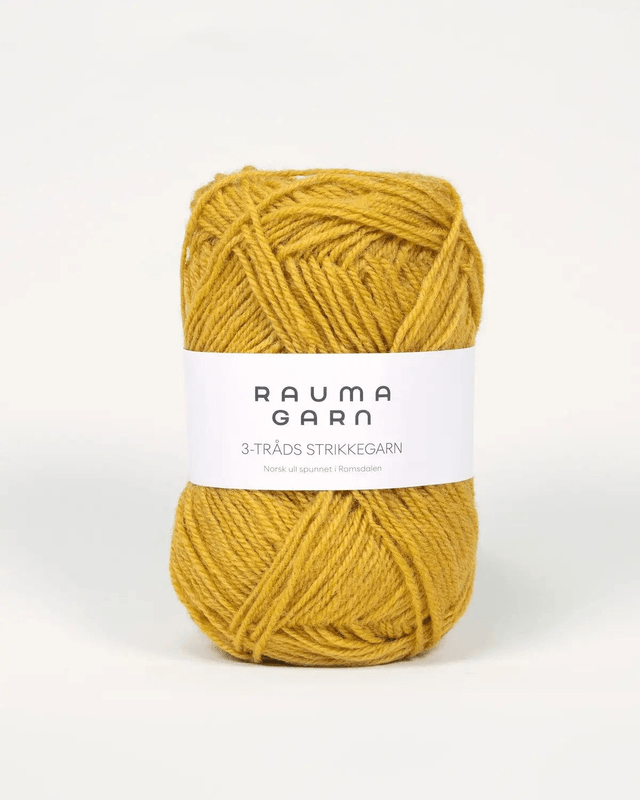 Rauma 3-Tråds - 0150 - Mustard