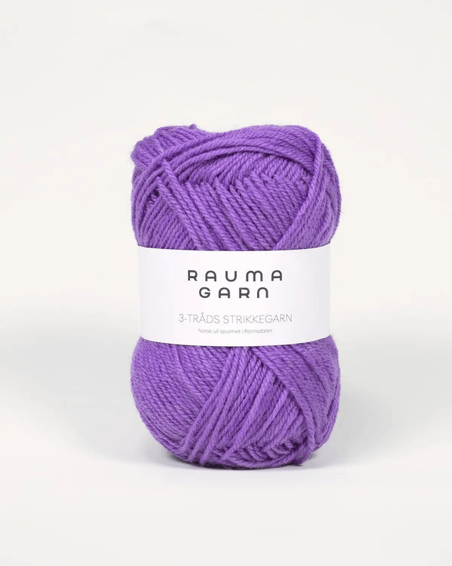 Rauma 3-Tråds - 0196 - Light Purple