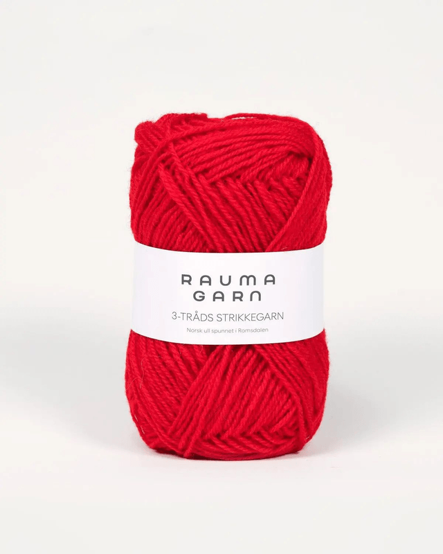 Rauma 3-Tråds - 0174 - Scarlet