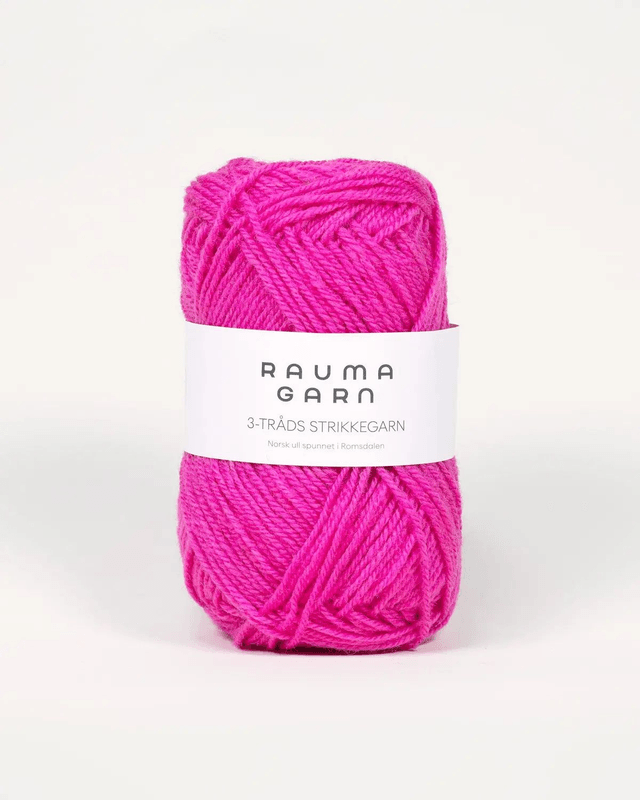 Rauma 3-Tråds - 0171 - Pink