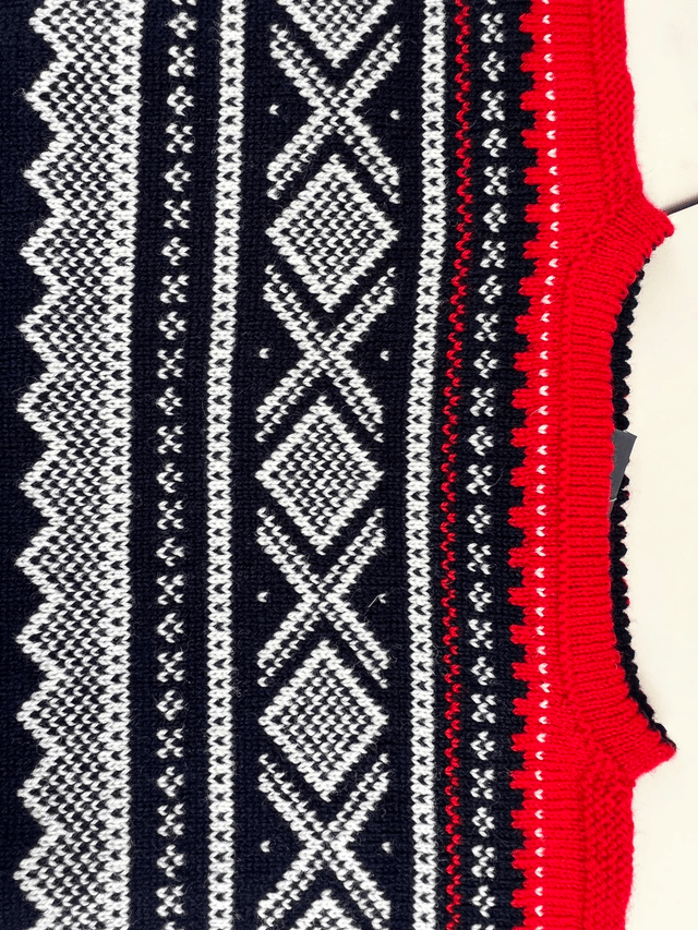 Marius Genser (Traditional) Navy Blue/Red - Men's