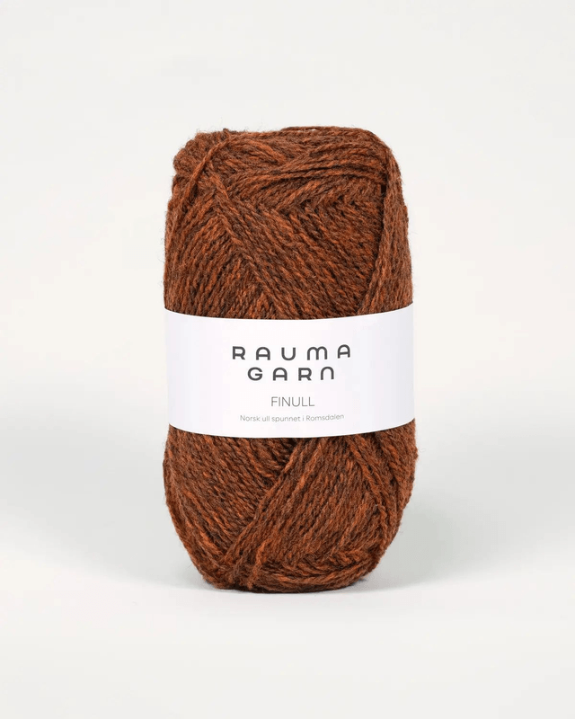 Rauma Finull - 4121 - Dark Orange Heather