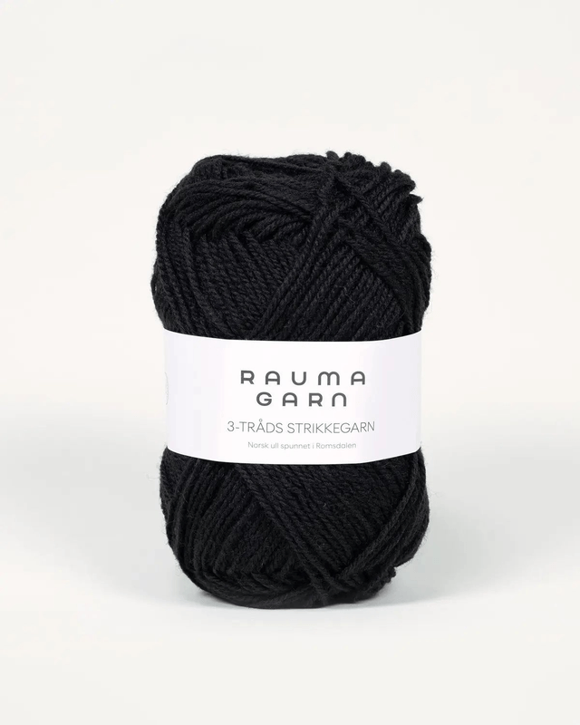 Rauma 3-Tråds - 0110 - Black Sheep