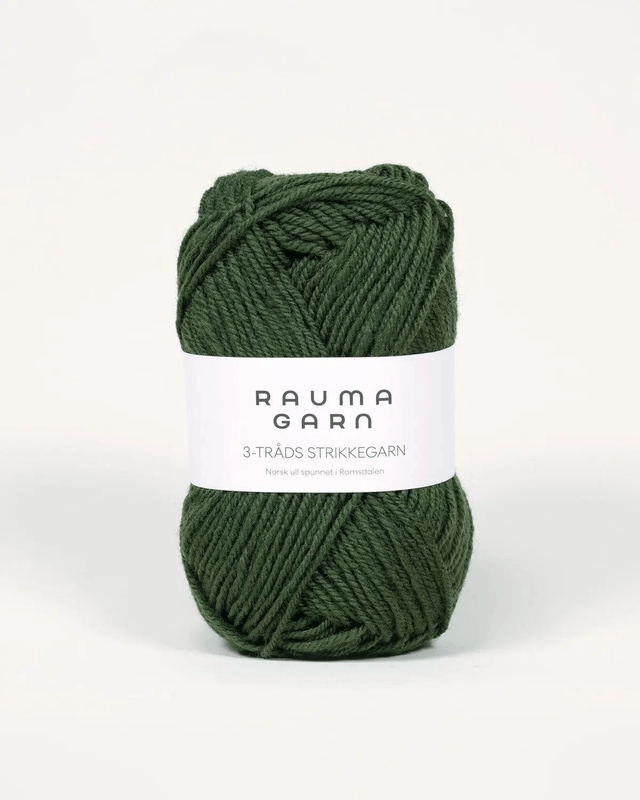 Rauma 3-Tråds - 1561 - Dark Moss Green