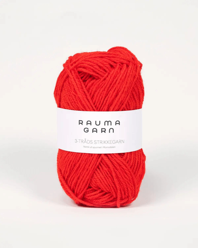 Rauma 3-Tråds - 0124 - Red