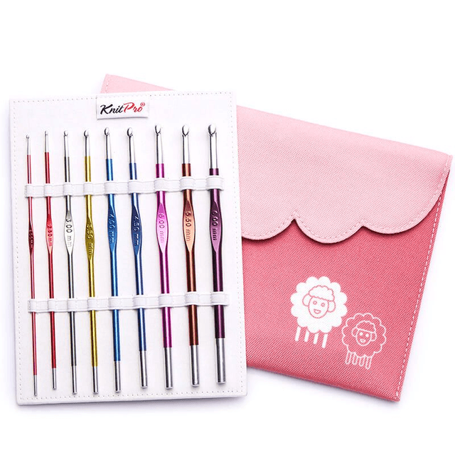 Knitpro Zing Crochet Hook Set of 9 (2.0-6.0)