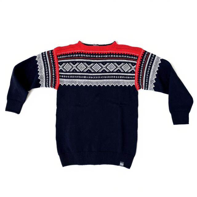 Marius Genser (Traditional) Navy Blue/Red - Men's