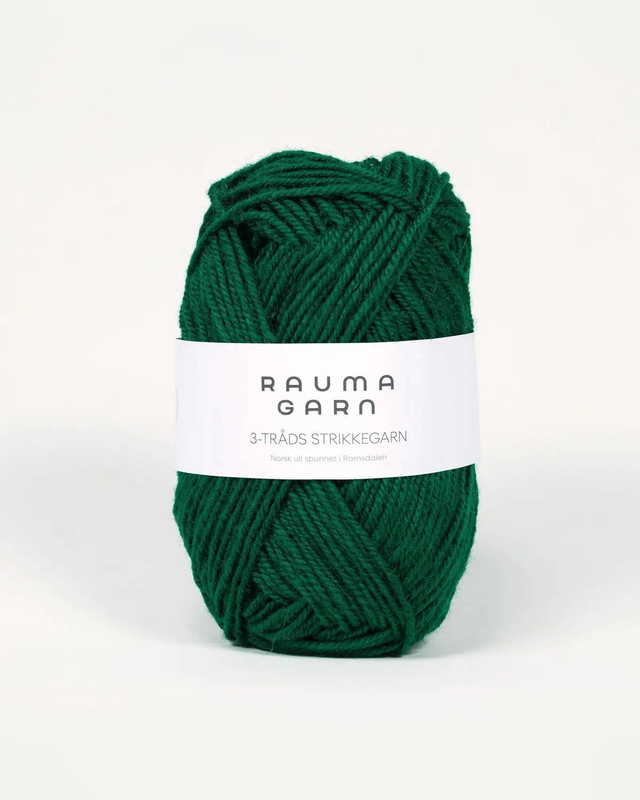 Rauma 3-Tråds - 0123 - Deep Green