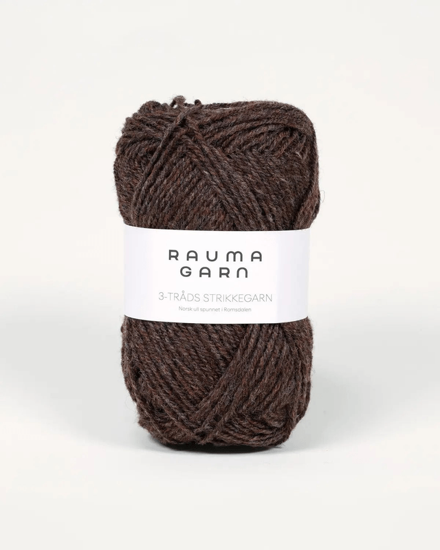 Rauma 3-Tråds - 0164 - Reddish Brown Heather