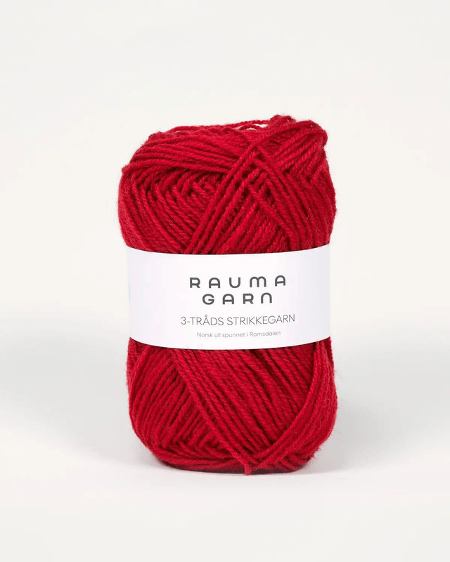 Rauma 3-Tråds - 0144 - Dark Red