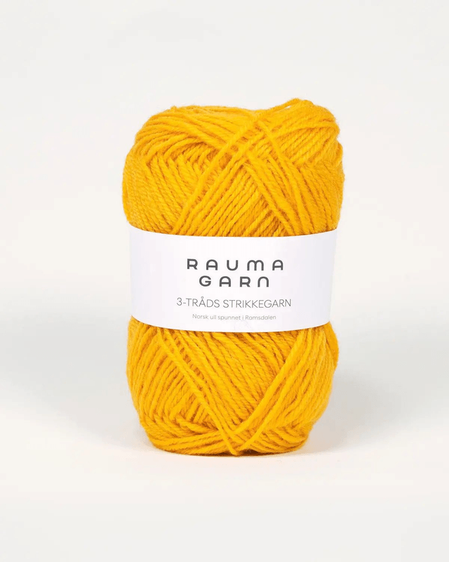 Rauma 3-Tråds - 0131 - Dark Yellow