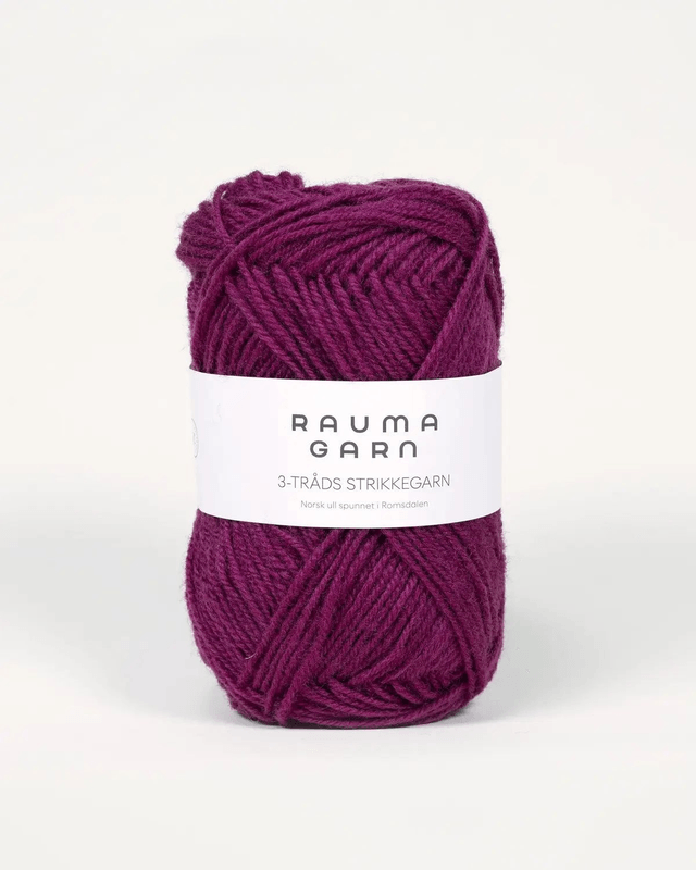 Rauma 3-Tråds - 0141 - Reddish Purple