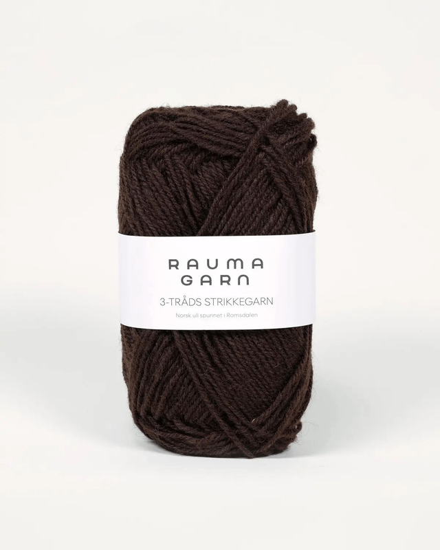 Rauma 3-Tråds - 0133 - Brown