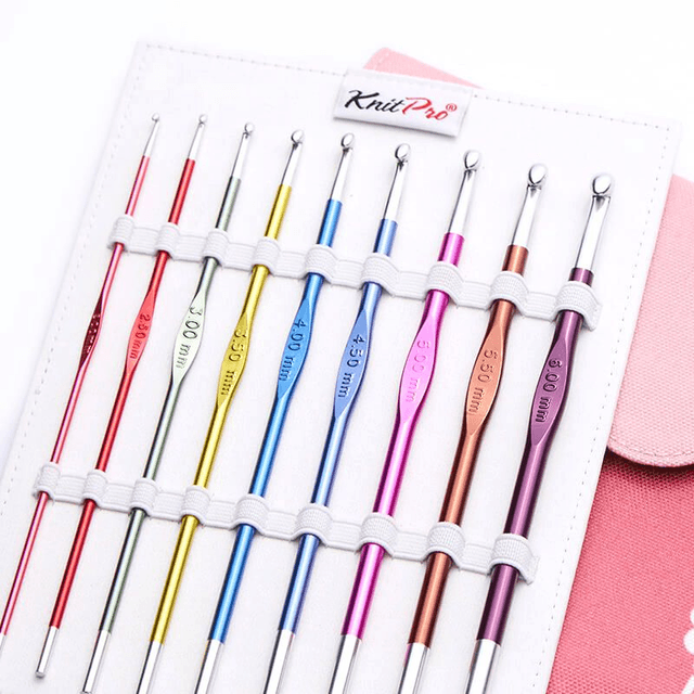 Knitpro Zing Crochet Hook Set of 9 (2.0-6.0)
